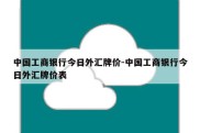 中国工商银行今日外汇牌价-中国工商银行今日外汇牌价表