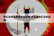 外汇杠杆比例有什么区别-什么是外汇杠杠比例