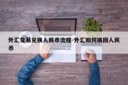 外汇交易兑换人民币流程-外汇如何换回人民币