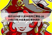 农行2019年11月30日外汇牌价-2019年11月30日美元汇率中间价