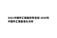 2021中国外汇储备形势包括-2020年中国外汇储备变化分析