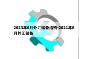 2023年6月外汇储备结构-2021年6月外汇储备