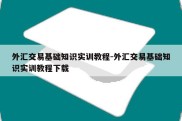 外汇交易基础知识实训教程-外汇交易基础知识实训教程下载