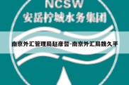 南京外汇管理局赵彦哲-南京外汇局魏久平