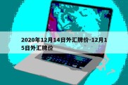 2020年12月14日外汇牌价-12月15日外汇牌价