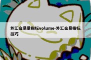 外汇交易量指标volume-外汇交易指标技巧