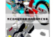 外汇日内超短线单-日内短线外汇交易