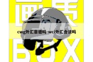 cwg外汇靠谱吗-wci外汇合法吗