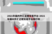 2021年国内外汇正规交易平台-2021年国内外汇正规交易平台排行榜