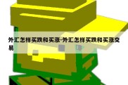 外汇怎样买跌和买涨-外汇怎样买跌和买涨交易