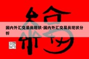 国内外汇交易员现状-国内外汇交易员现状分析