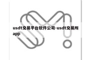 usdt交易平台软件公司-usdt交易所app