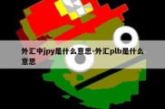 外汇中jpy是什么意思-外汇plb是什么意思