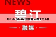 外汇atr指标实战图视频-at外汇怎么样