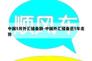 中国5月外汇储备额-中国外汇储备近5年走势