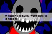 世界各国外汇储备2023-世界各国外汇储备币种比例