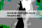 2021年5月17日外汇牌价-2021年5月6日外汇牌价