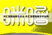 外汇管理局数字平台-外汇管理局数字平台网址