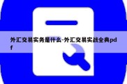 外汇交易实务是什么-外汇交易实战全典pdf