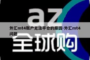 外汇mt4账户无法平仓的原因-外汇mt4问题