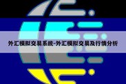 外汇模拟交易系统-外汇模拟交易及行情分析