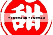 外汇模拟交易结果-外汇模拟交易网