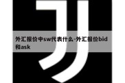 外汇报价中sw代表什么-外汇报价bid 和ask