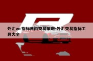 外汇wr指标日内交易策略-外汇交易指标工具大全