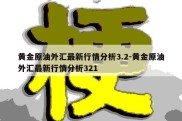 黄金原油外汇最新行情分析3.2-黄金原油外汇最新行情分析321